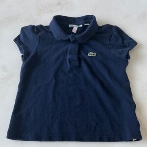Lacoste Kids Dark Blue Polo Shirt